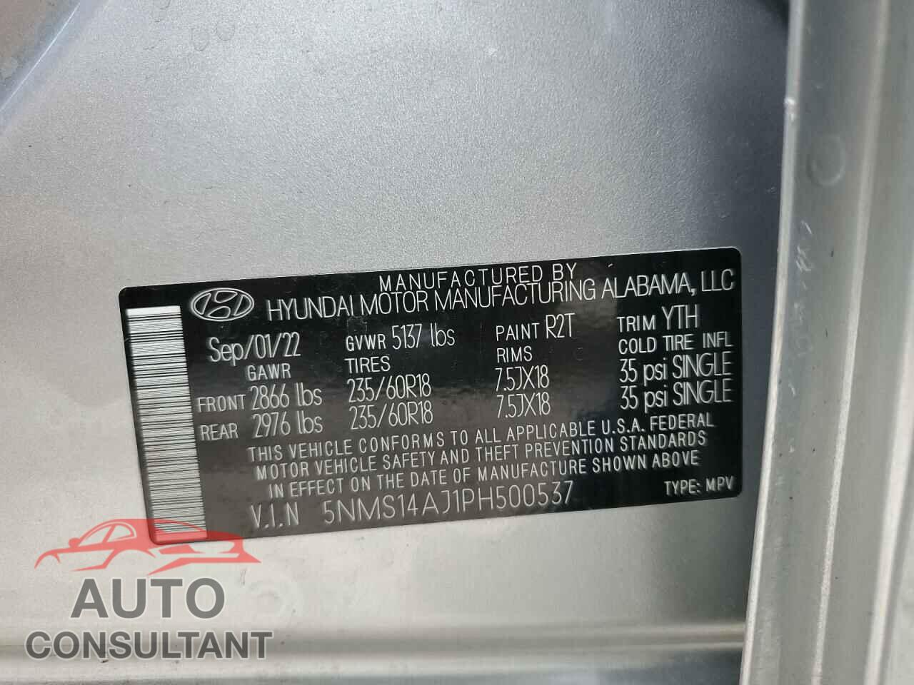 HYUNDAI SANTA FE 2023 - 5NMS14AJ1PH500537