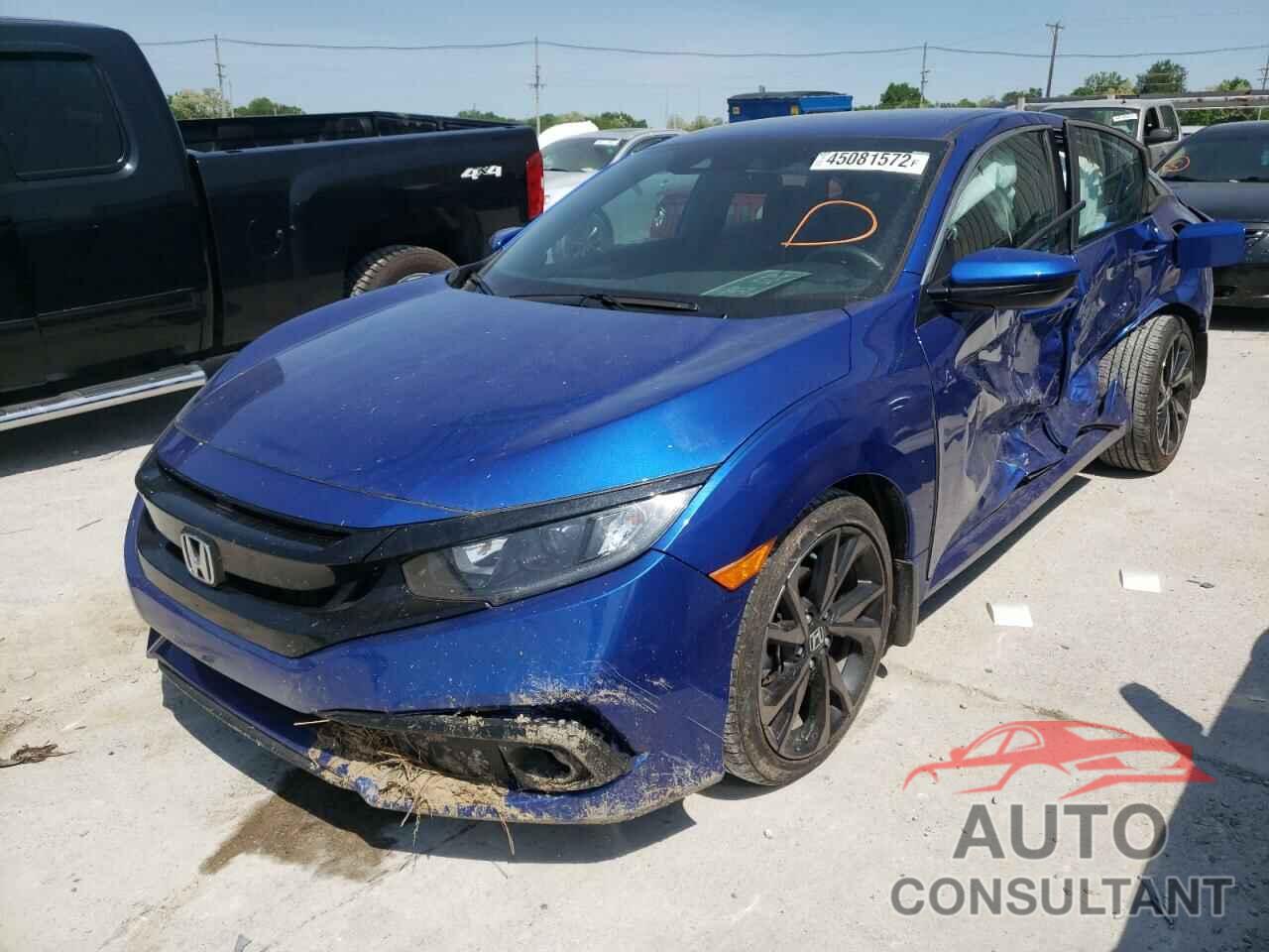 HONDA CIVIC 2019 - 2HGFC2F85KH594269