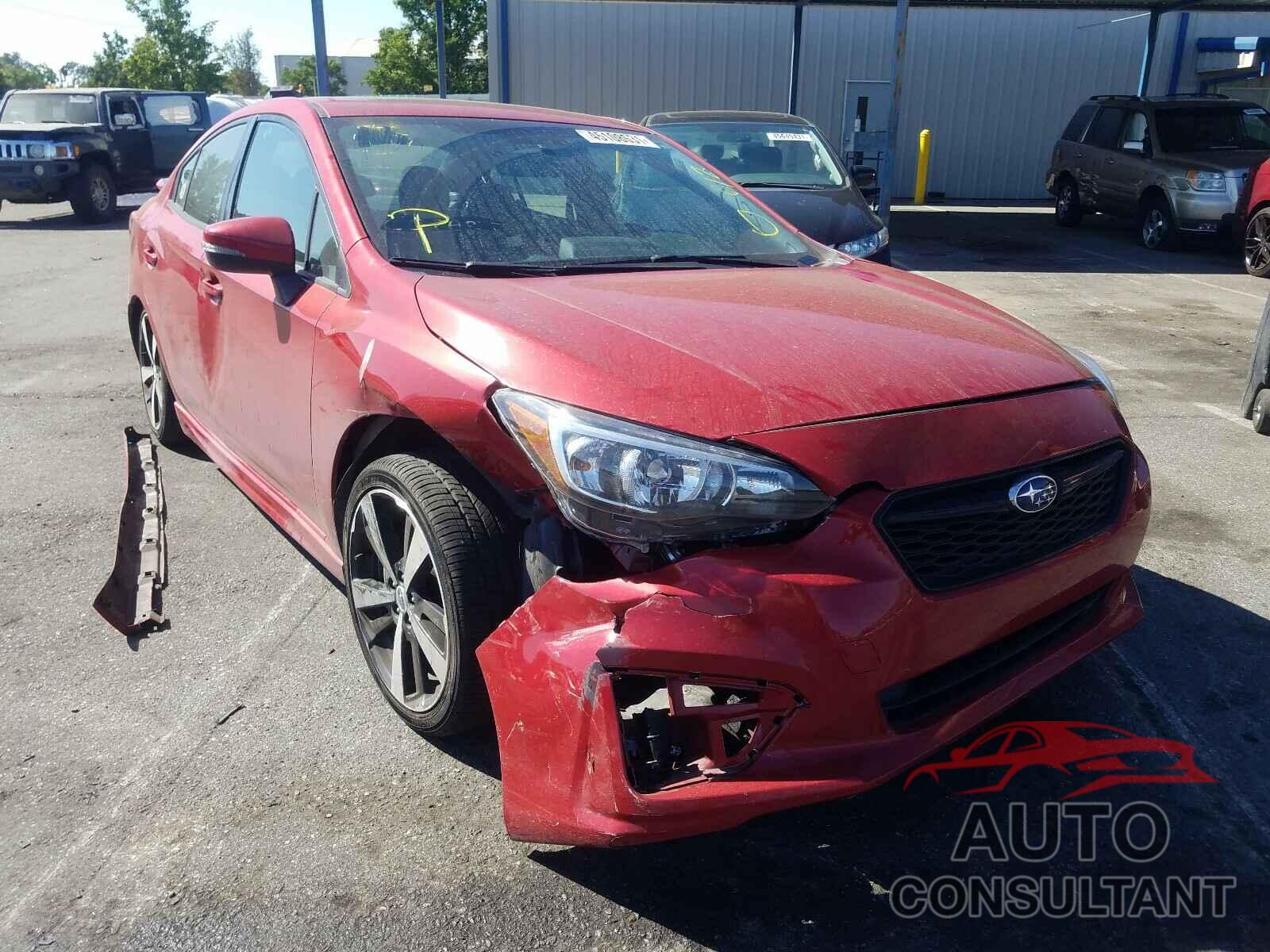 SUBARU IMPREZA 2017 - 4S3GKAM65H3608362