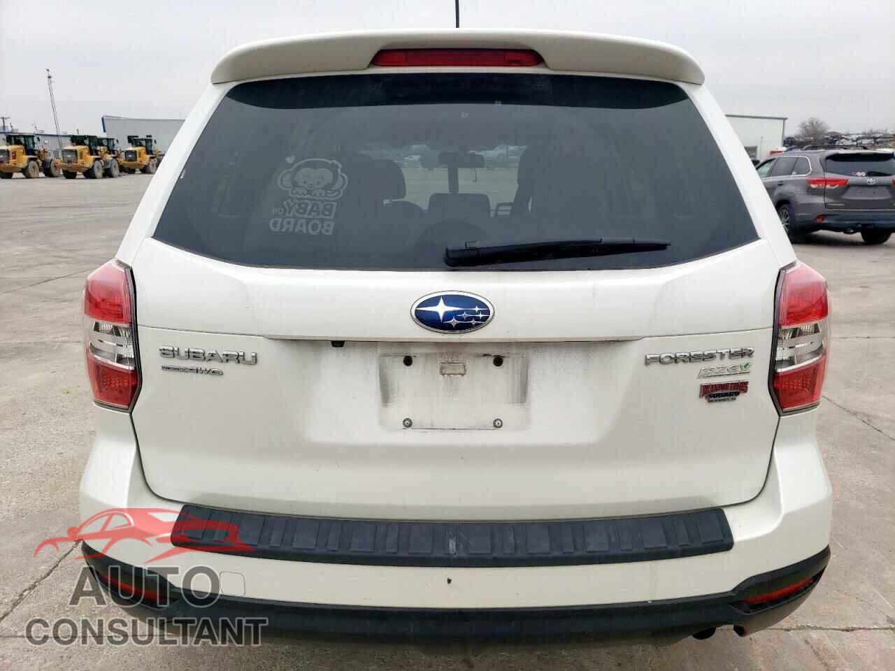 SUBARU FORESTER 2015 - JF2SJADC8FH452855