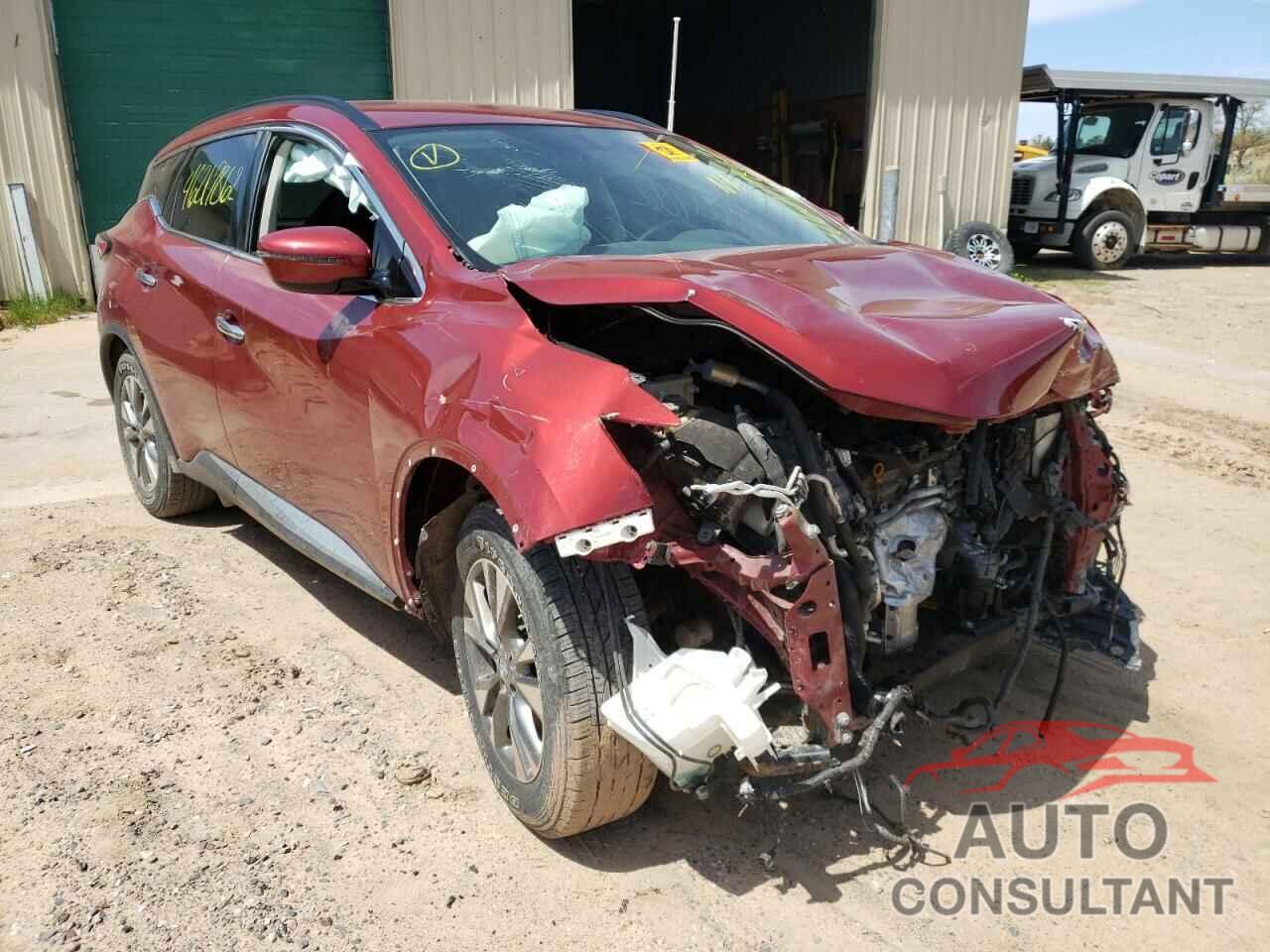 NISSAN MURANO 2017 - 5N1AZ2MHXHN115849