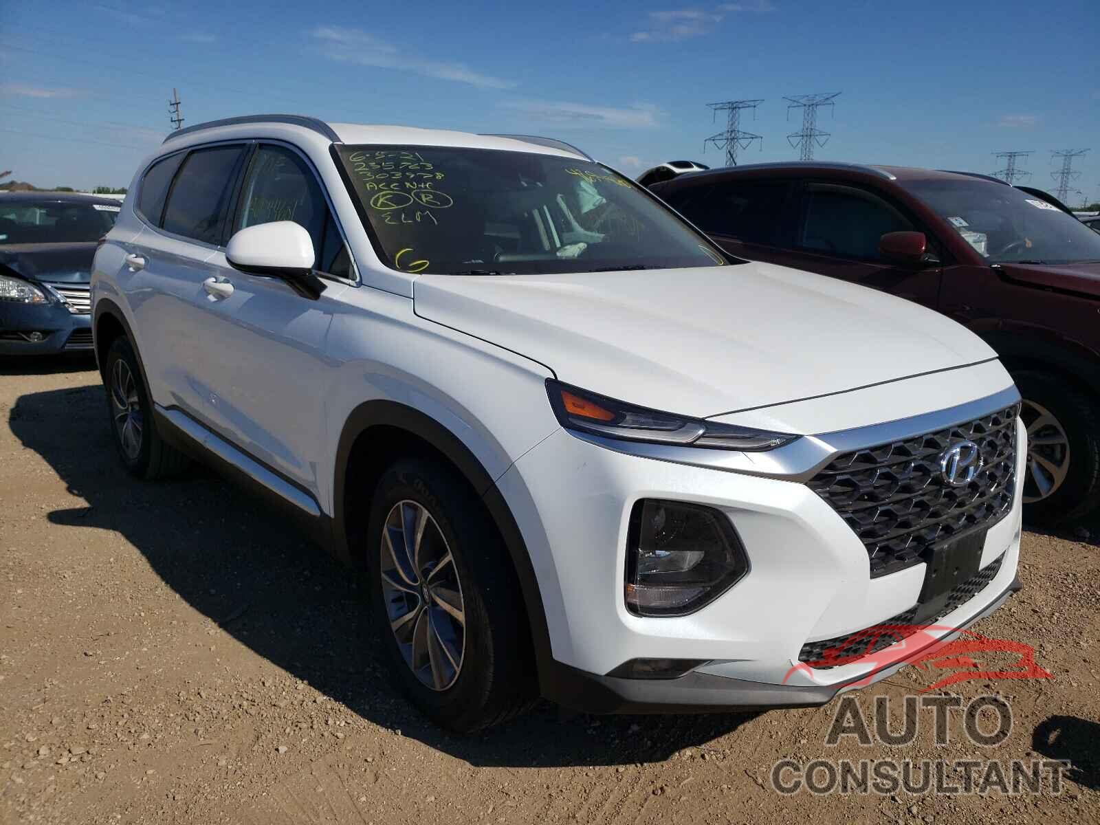 HYUNDAI SANTA FE 2020 - 5NMS3CAD9LH303978