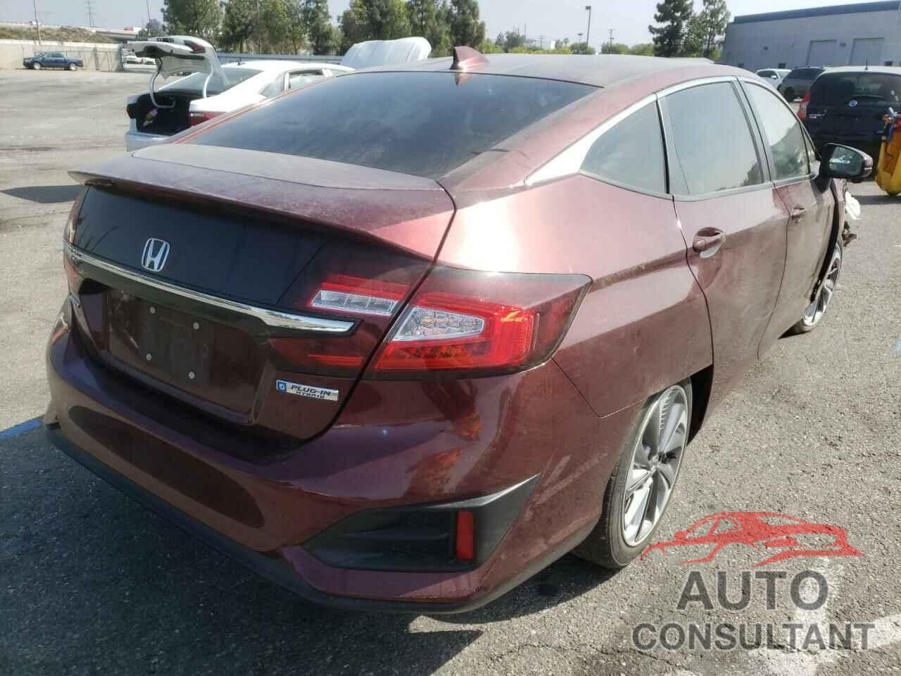 HONDA CLARITY 2019 - JHMZC5F14KC002863