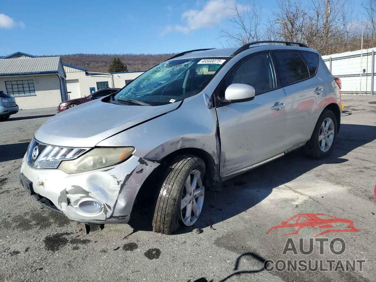 NISSAN MURANO 2009 - JN8AZ18UX9W031732