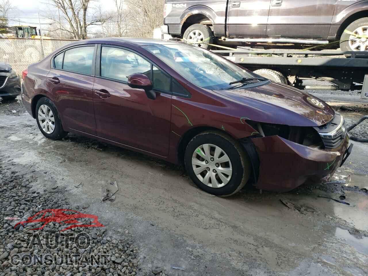 HONDA CIVIC 2012 - 19XFB2F59CE025171