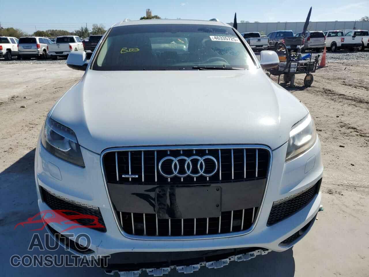 AUDI Q7 2012 - WA1DGAFE5CD006762