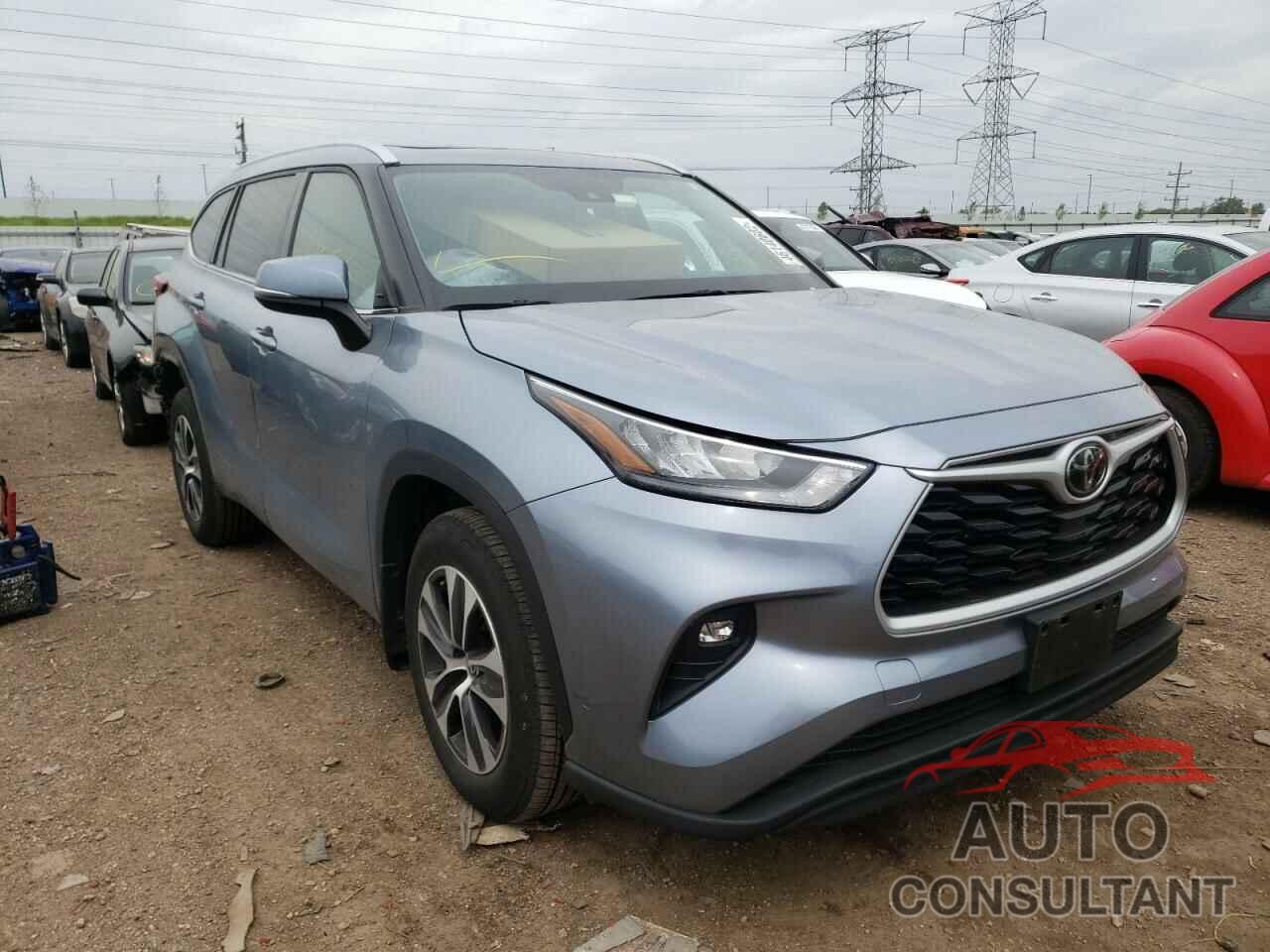 TOYOTA HIGHLANDER 2020 - 5TDGZRBH5LS040667