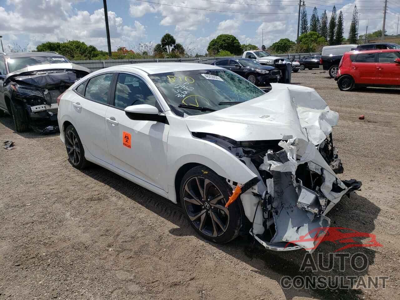 HONDA CIVIC 2021 - 2HGFC2F87MH522962