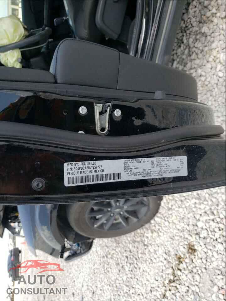 DODGE JOURNEY 2020 - 3C4PDCAB0LT259227