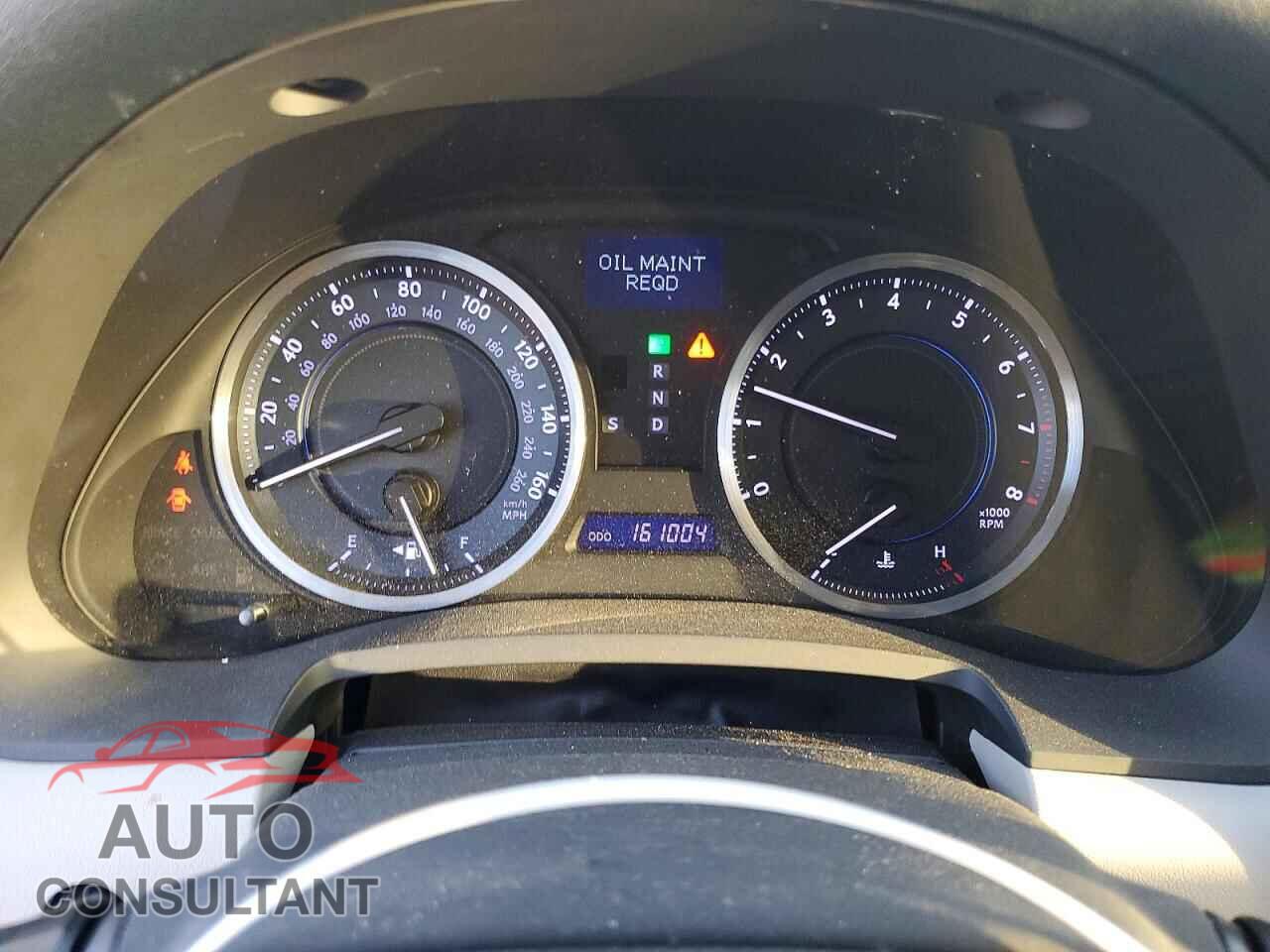 LEXUS IS 2012 - JTHBF5C23C2102420