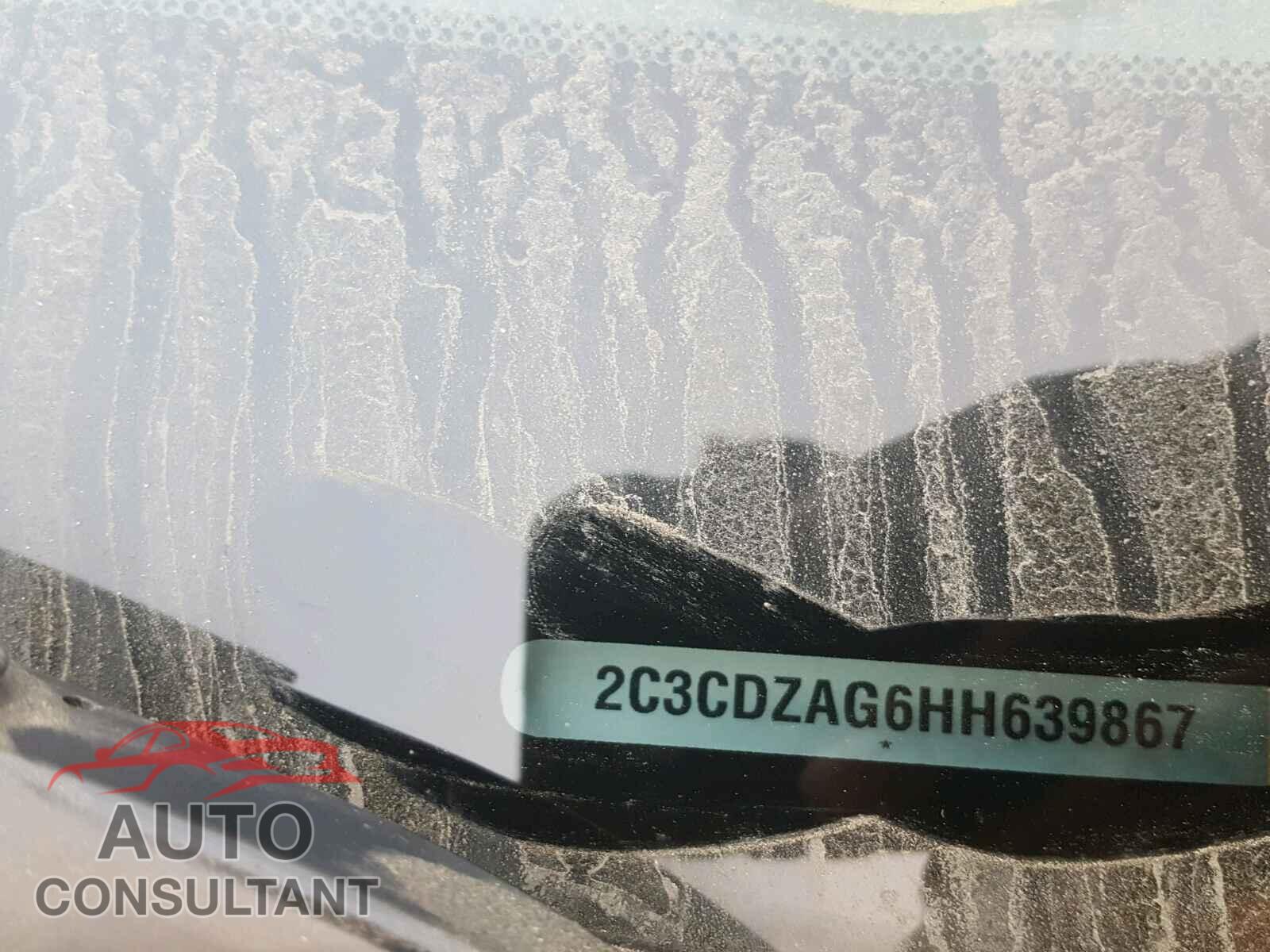 DODGE CHALLENGER 2017 - 2C3CDZAG6HH639867