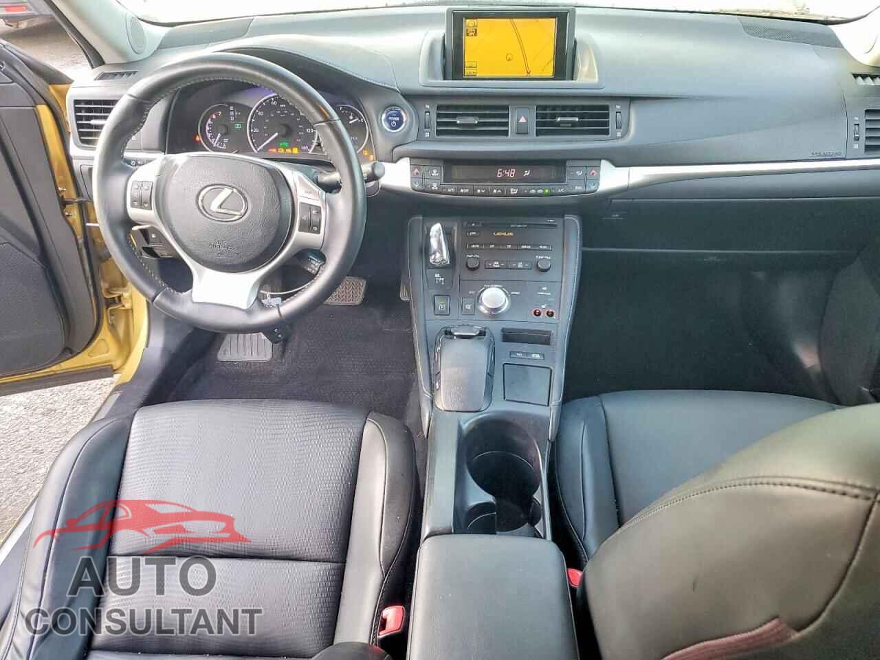LEXUS CT 200 2011 - JTHKD5BH4B2011280