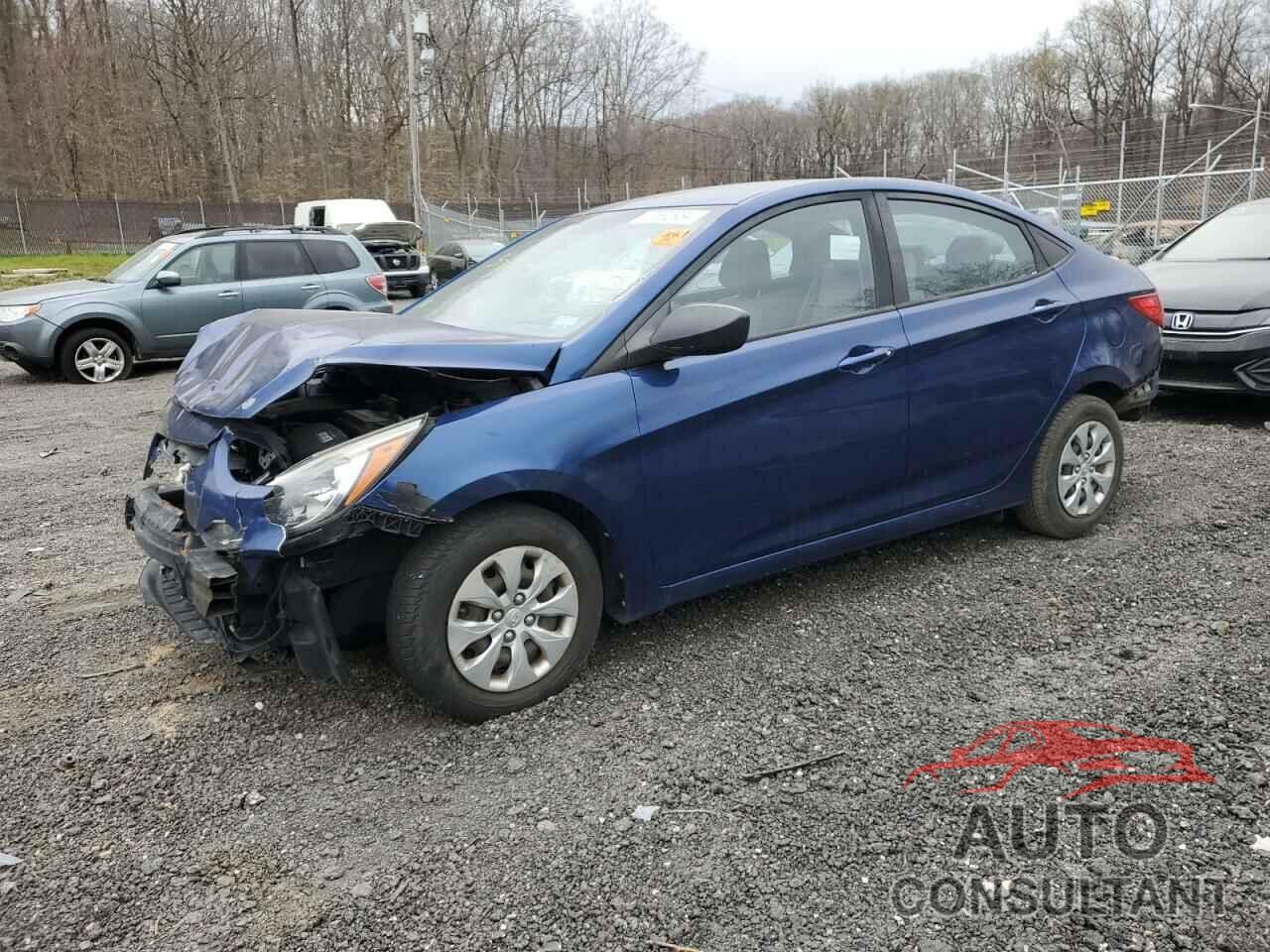 HYUNDAI ACCENT 2016 - KMHCT4AE8GU076604