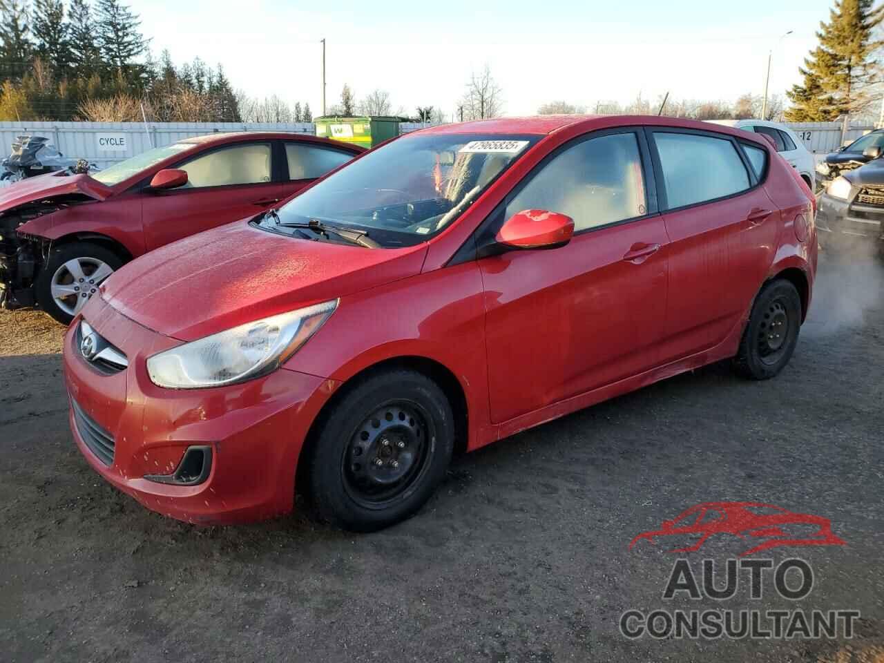 HYUNDAI ACCENT 2013 - KMHCT5AE9DU081750
