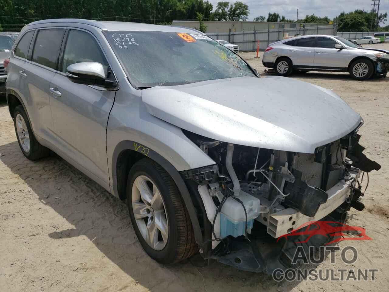 TOYOTA HIGHLANDER 2019 - 5TDYZRFH3KS337417