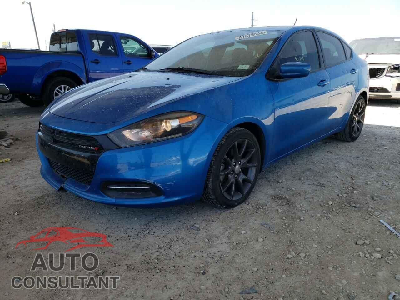 DODGE DART 2016 - 1C3CDFAA8GD533880