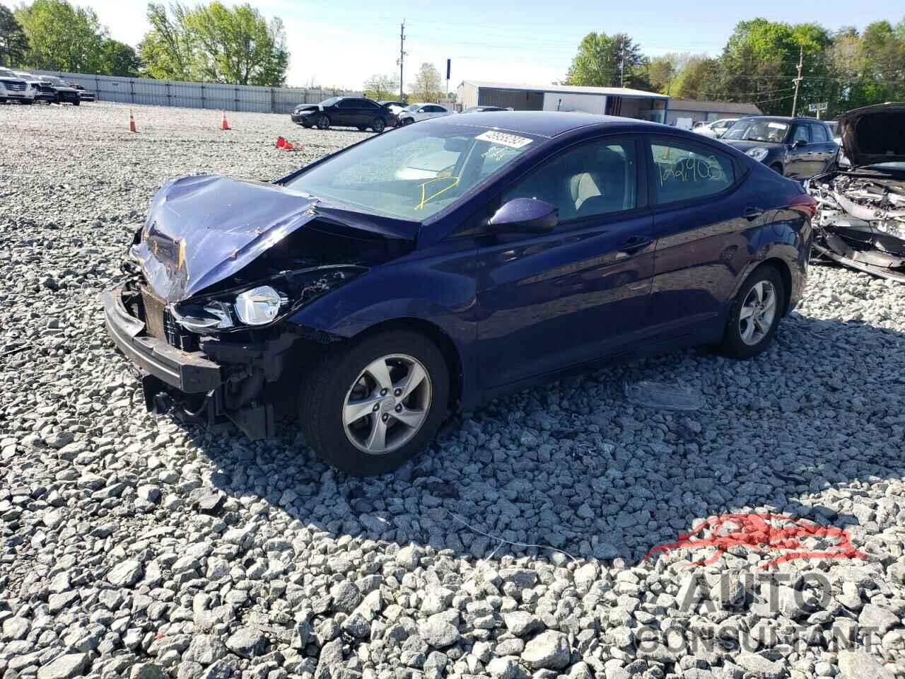 HYUNDAI ELANTRA 2014 - 5NPDH4AE0EH457560