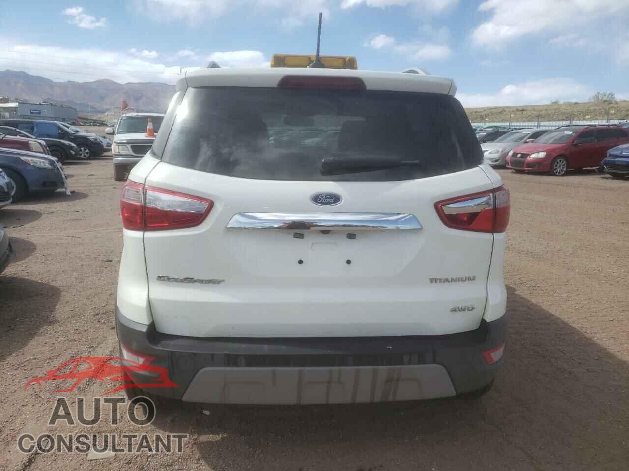 FORD ECOSPORT 2019 - MAJ6S3KL8KC309901