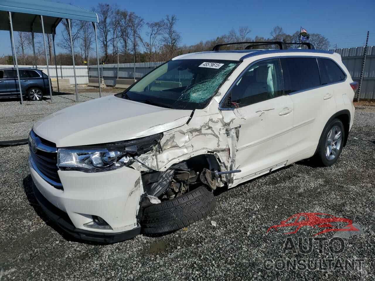 TOYOTA HIGHLANDER 2015 - 5TDDCRFH5FS009440