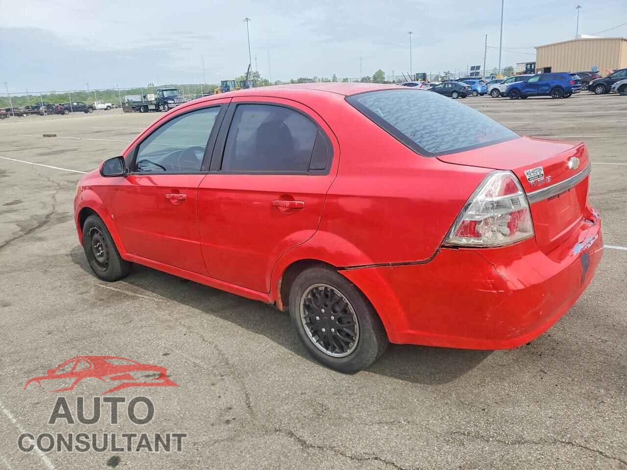 CHEVROLET AVEO 2009 - KL1TD56E09B396408