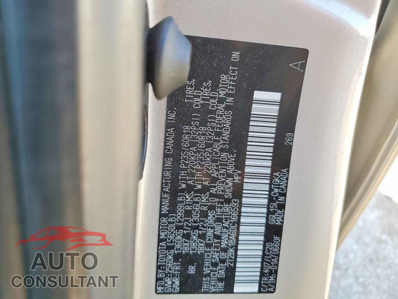 LEXUS RX350 2013 - 2T2BK1BA6DC166593