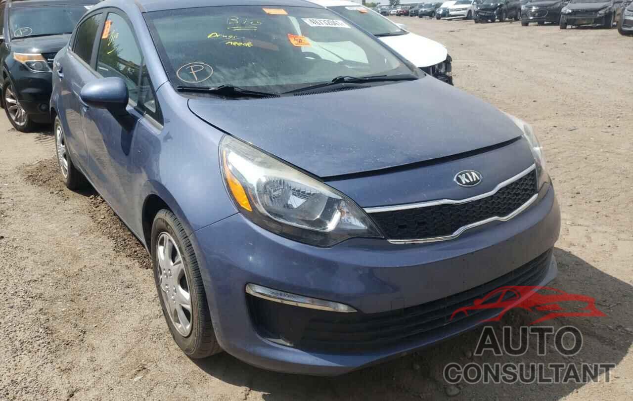 KIA RIO 2016 - KNADM4A30G6678550