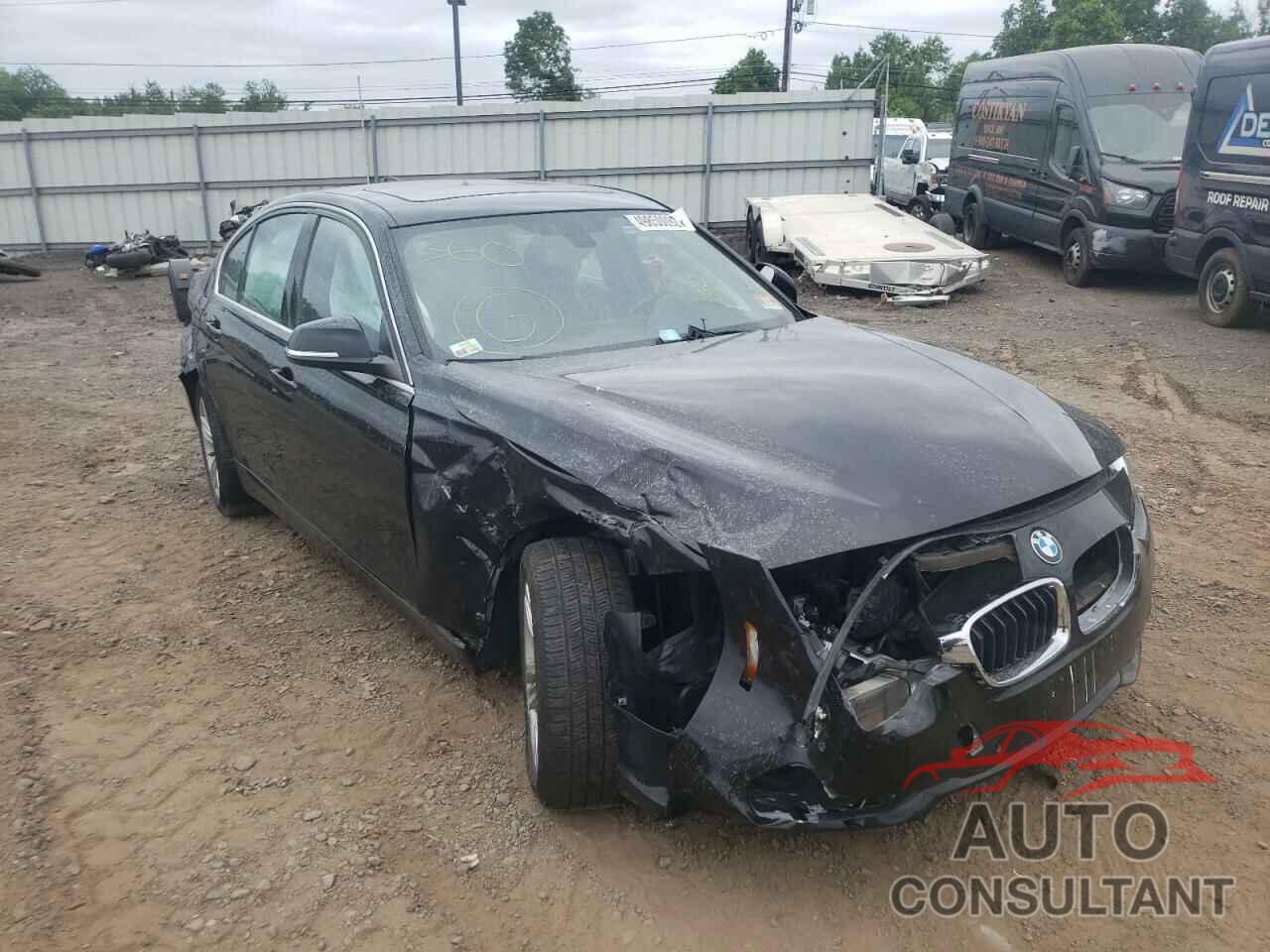BMW 3 SERIES 2017 - WBA8D9G38HNU62765