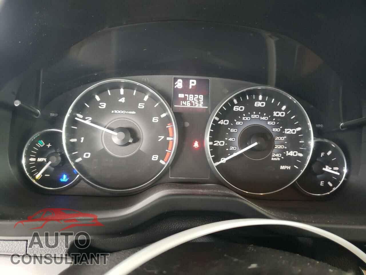 SUBARU OUTBACK 2012 - 4S4BRBCC2C3297545