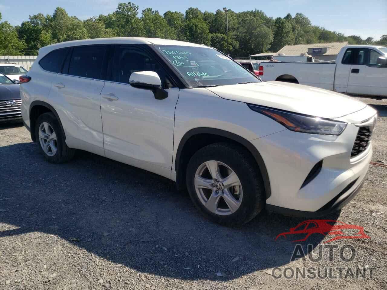 TOYOTA HIGHLANDER 2021 - 5TDCZRBH3MS533456