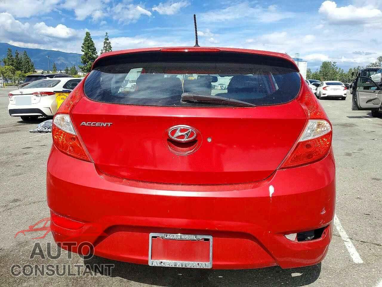 HYUNDAI ACCENT 2013 - KMHCU5AE4DU062360