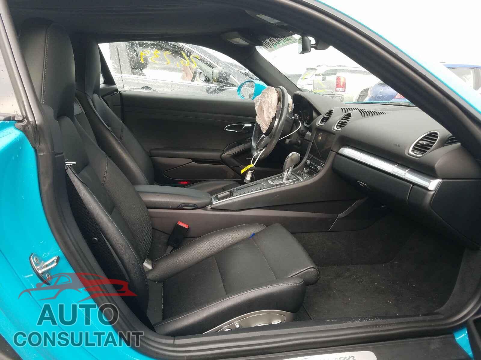 PORSCHE CAYMAN 2017 - WP0AA2A84HS270219