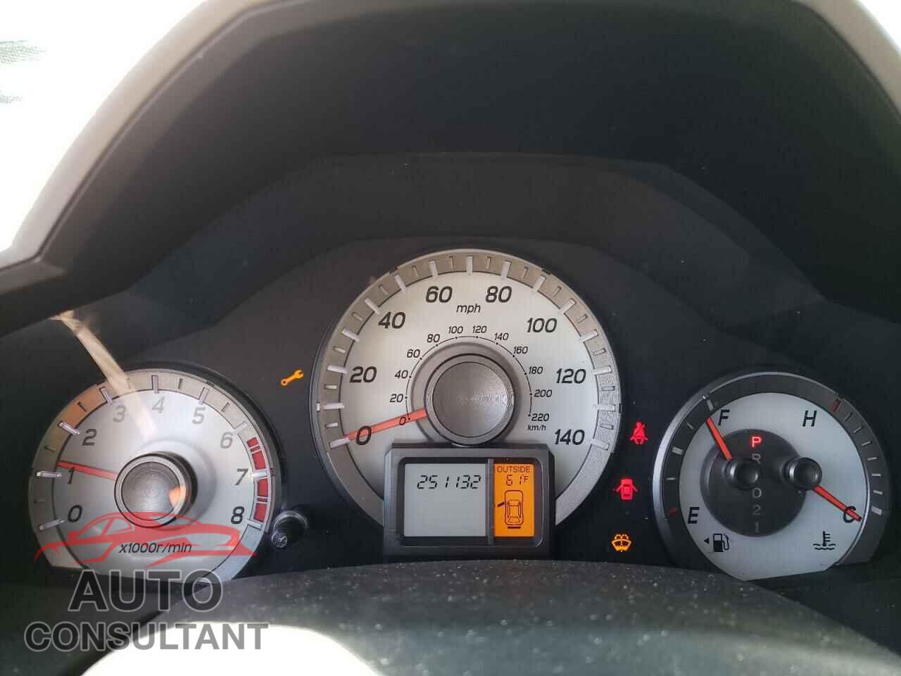 HONDA PILOT 2012 - 5FNYF4H46CB050164