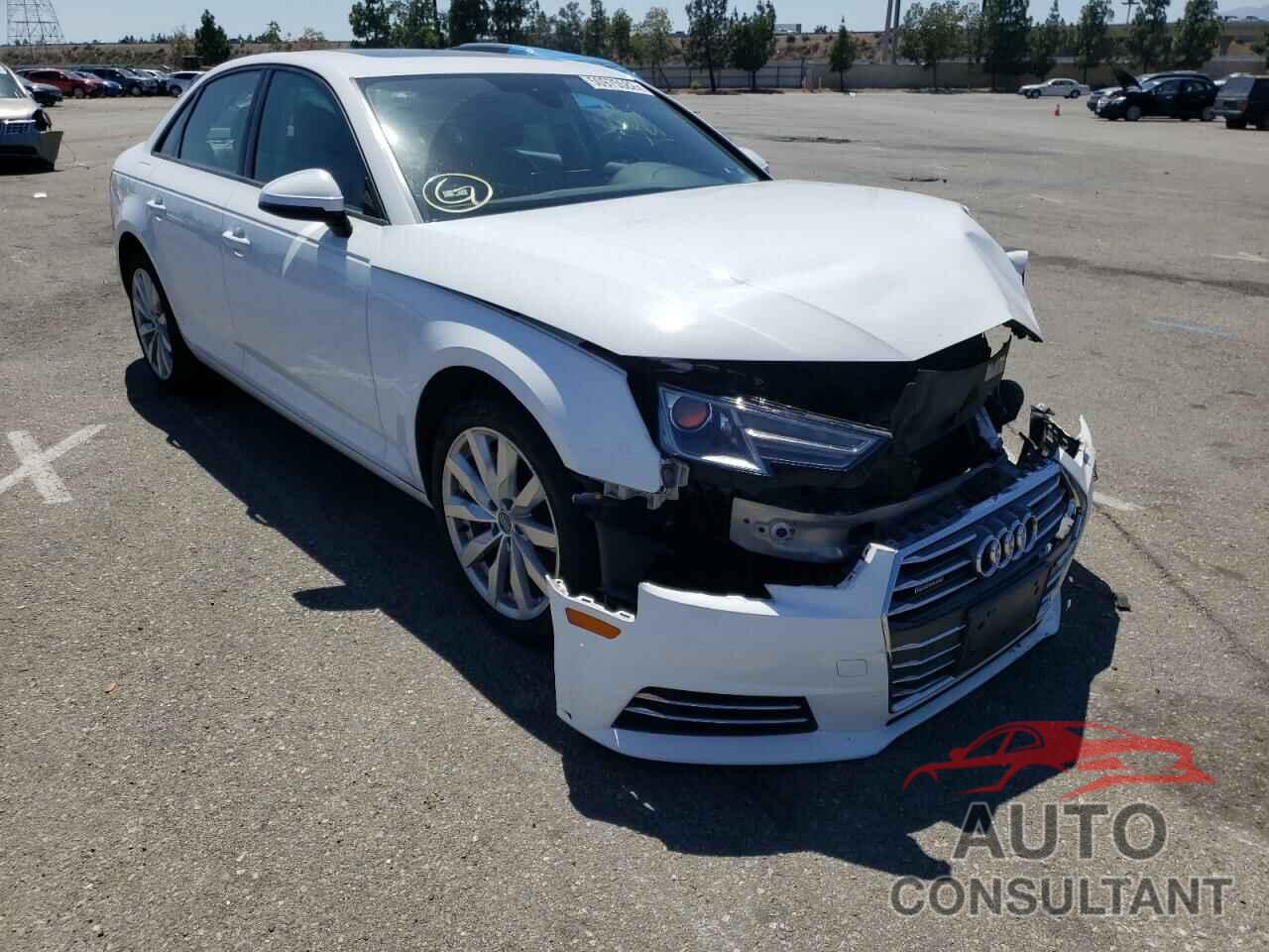 AUDI A4 2017 - WAUANAF42HN040680