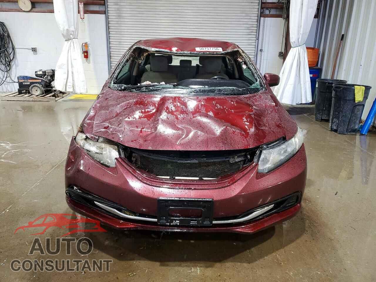 HONDA CIVIC 2014 - 2HGFB2F58EH500365