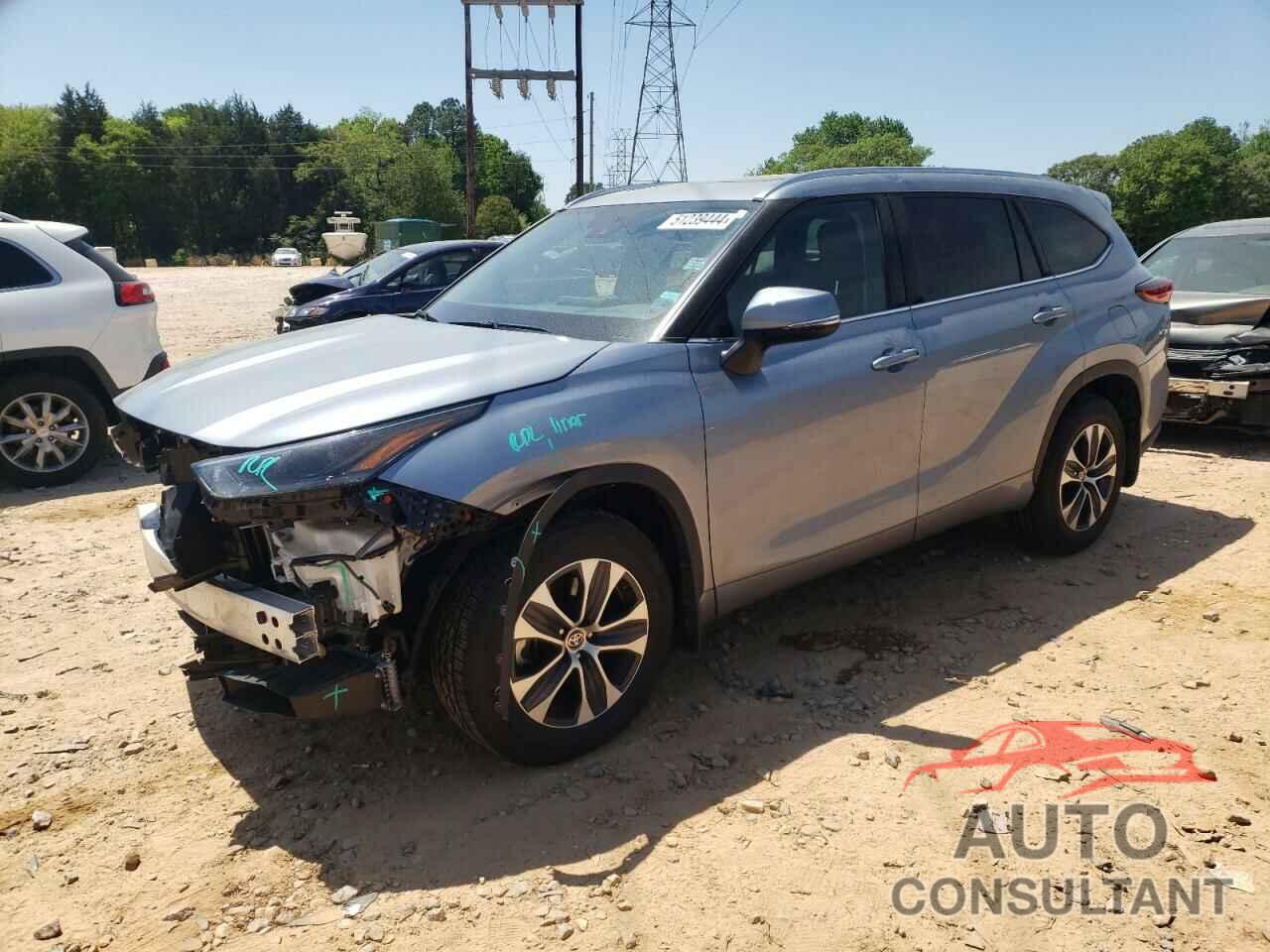 TOYOTA HIGHLANDER 2021 - 5TDHZRBH0MS078670