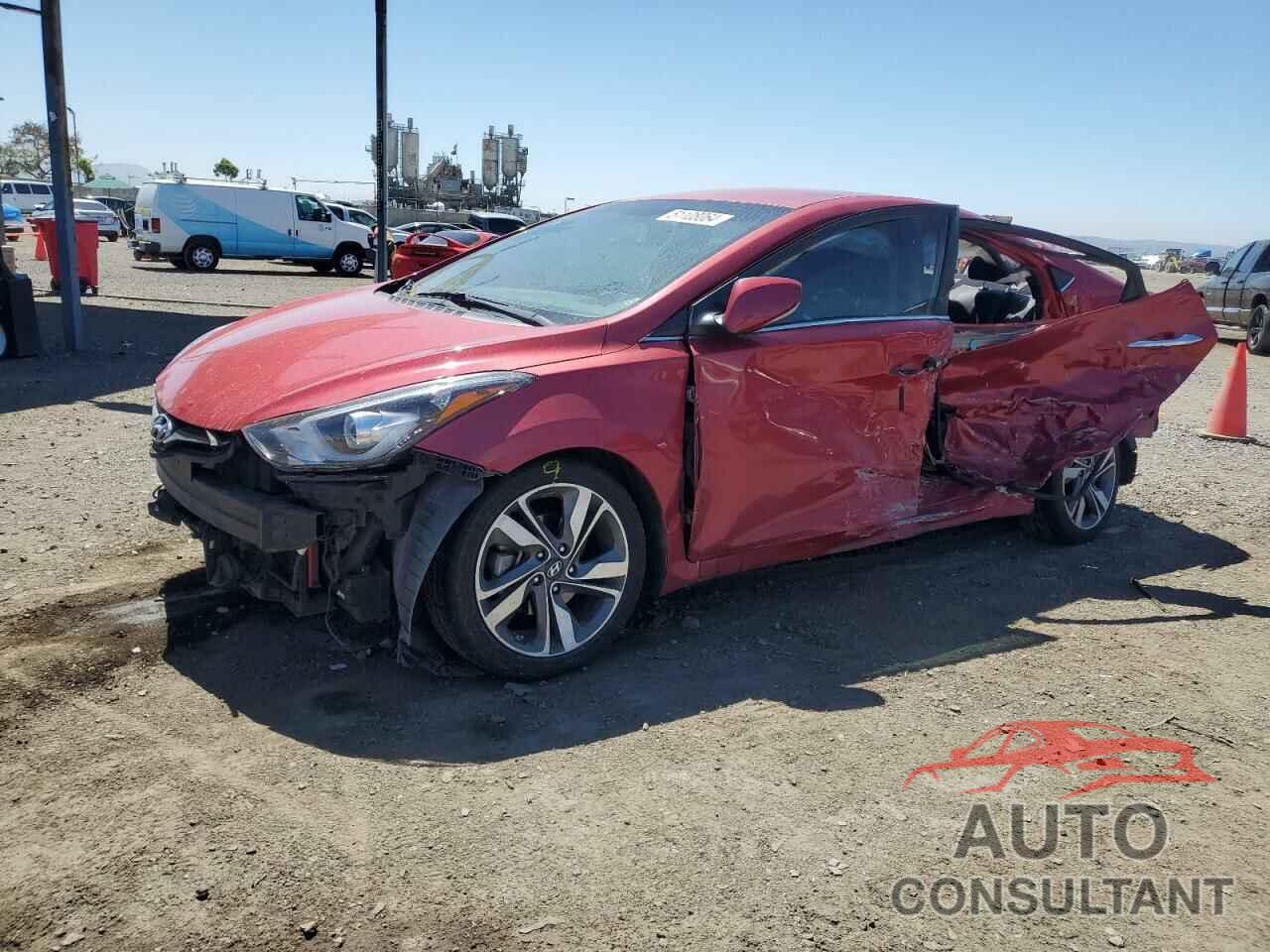 HYUNDAI ELANTRA 2016 - KMHDH4AE1GU558465