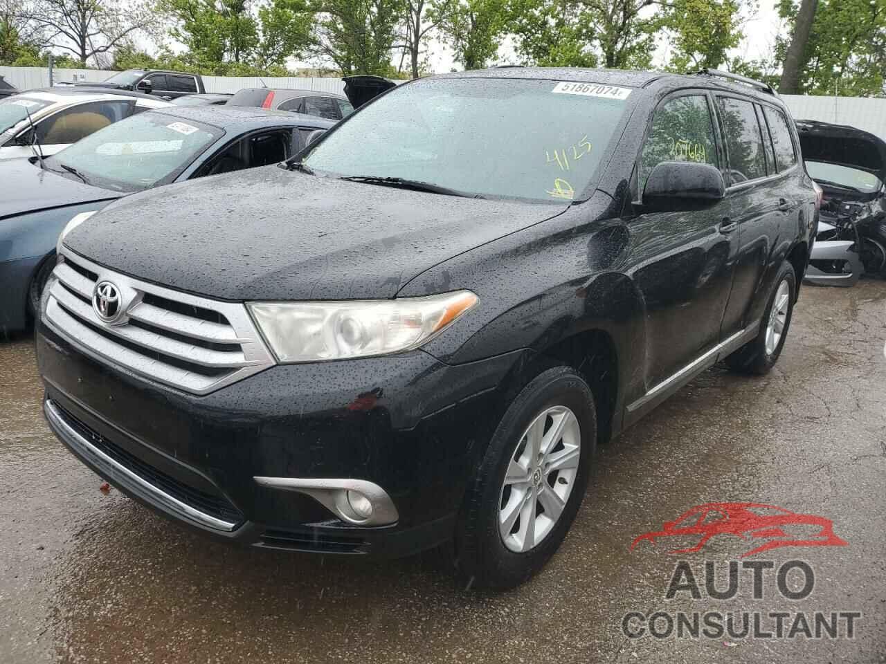 TOYOTA HIGHLANDER 2011 - 5TDZK3EH9BS041096