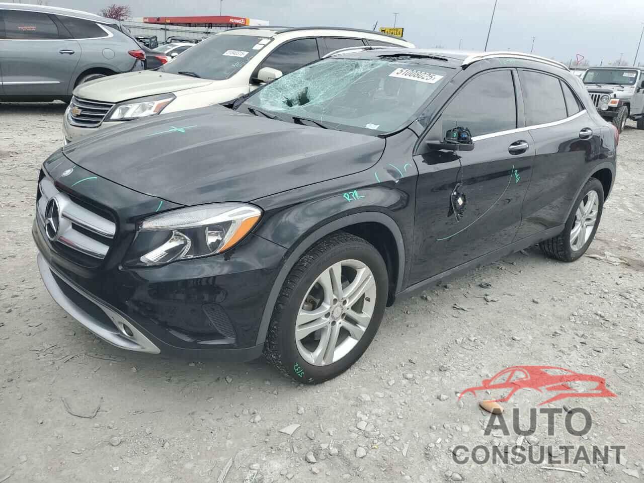 MERCEDES-BENZ GLA-CLASS 2017 - WDCTG4GB3HJ291116