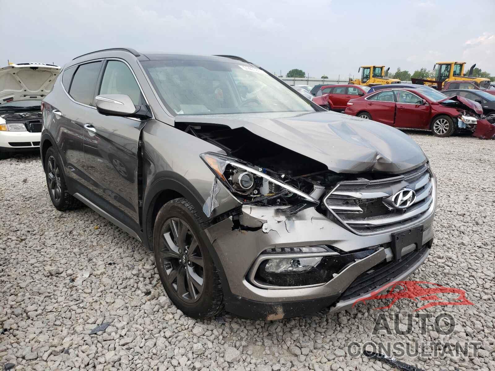 HYUNDAI SANTA FE 2017 - 5NMZWDLA2HH042781