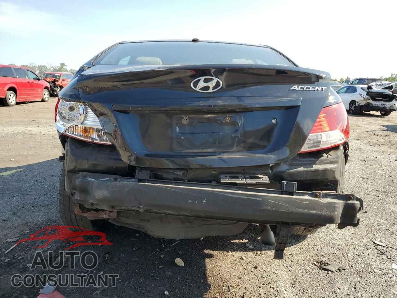 HYUNDAI ACCENT 2012 - KMHCU4AE5CU059573