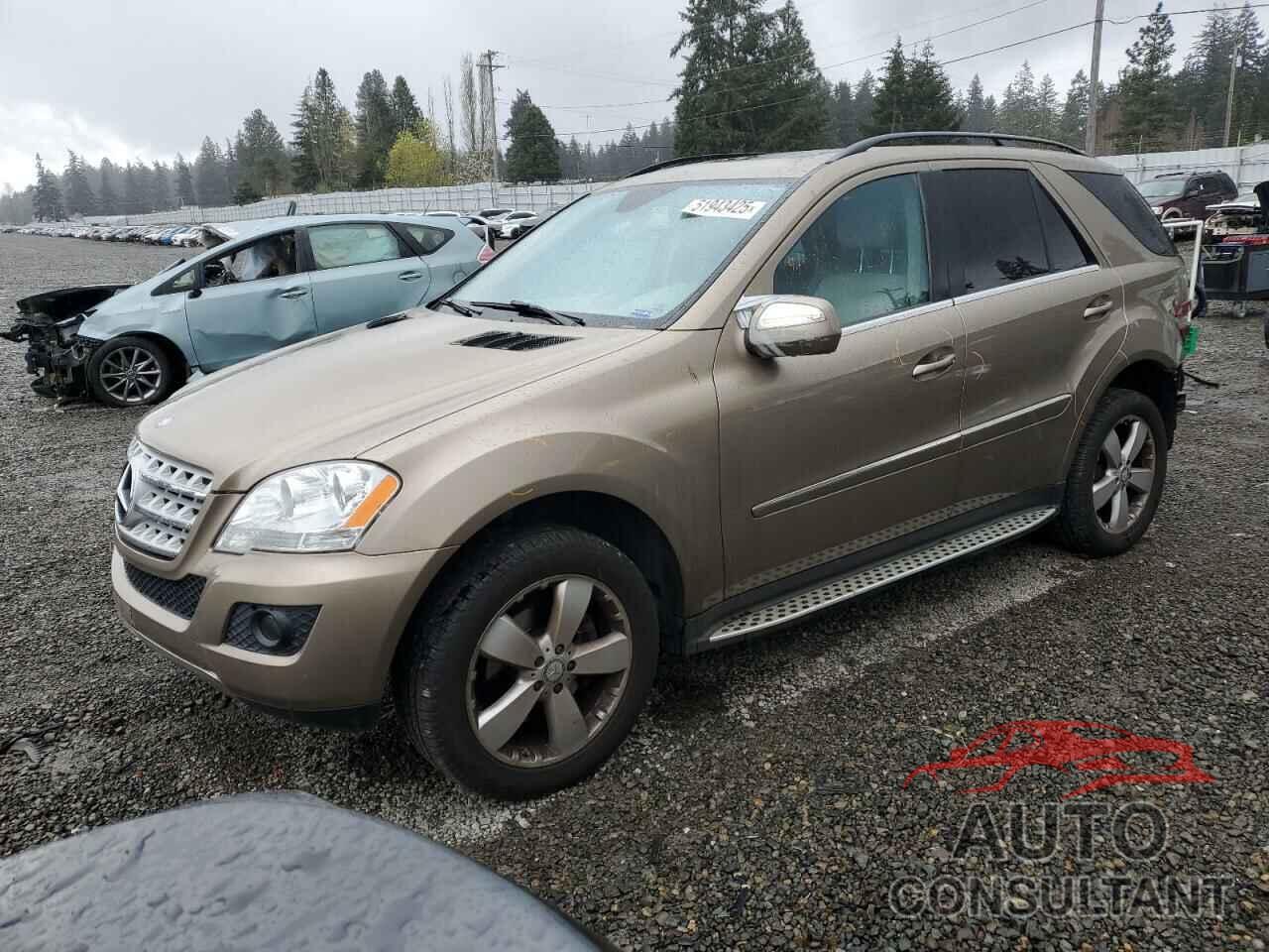 MERCEDES-BENZ M-CLASS 2010 - 4JGBB8GB1AA569973
