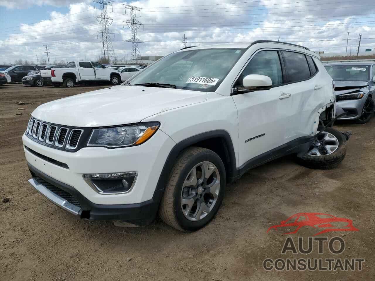 JEEP COMPASS 2020 - 3C4NJCCB2LT128992