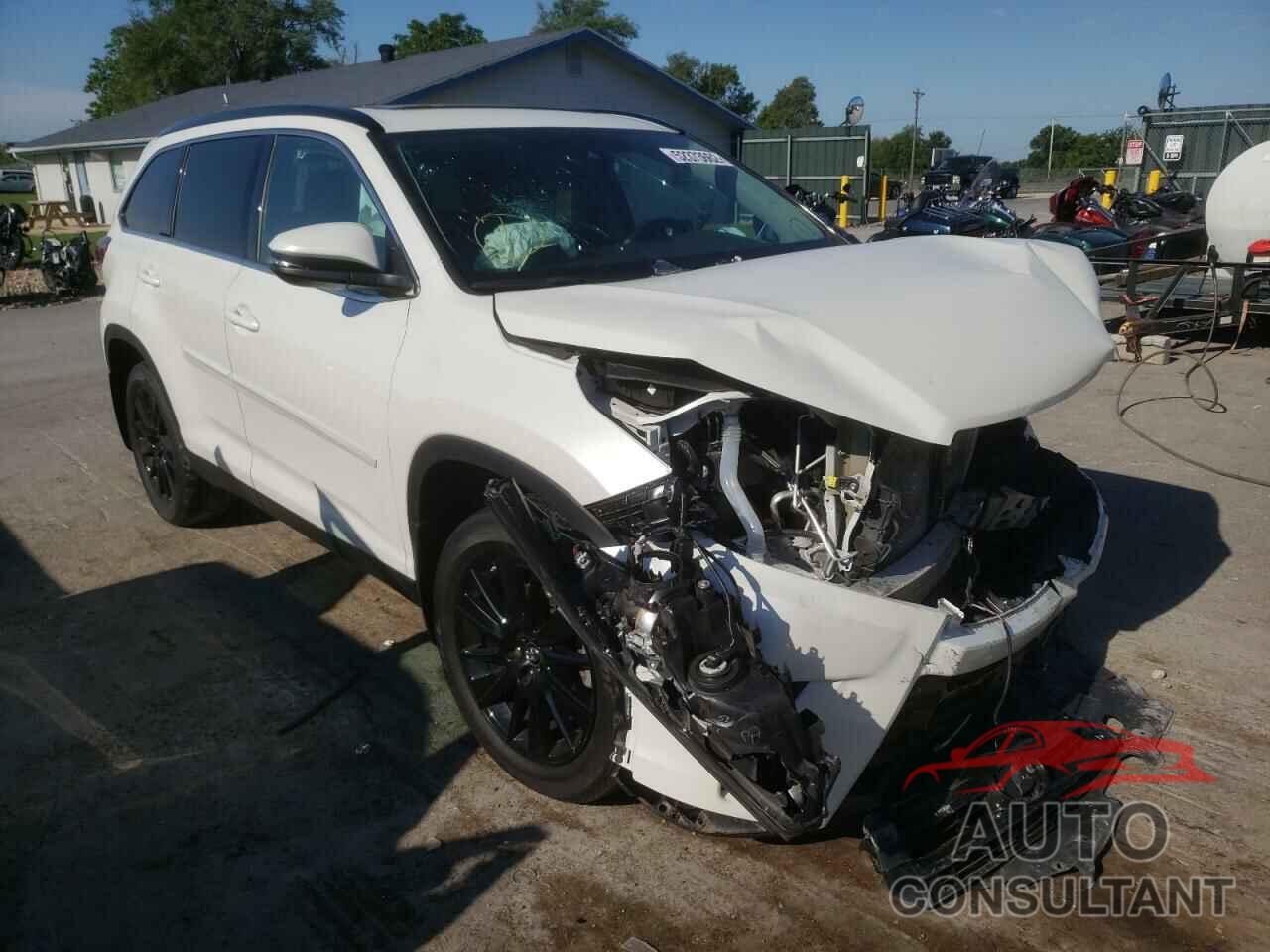 TOYOTA HIGHLANDER 2019 - 5TDJZRFH5KS620502