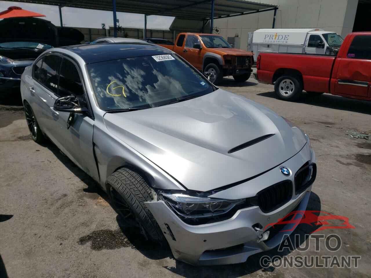 BMW 3 SERIES 2016 - WBA8B7G51GNU36941
