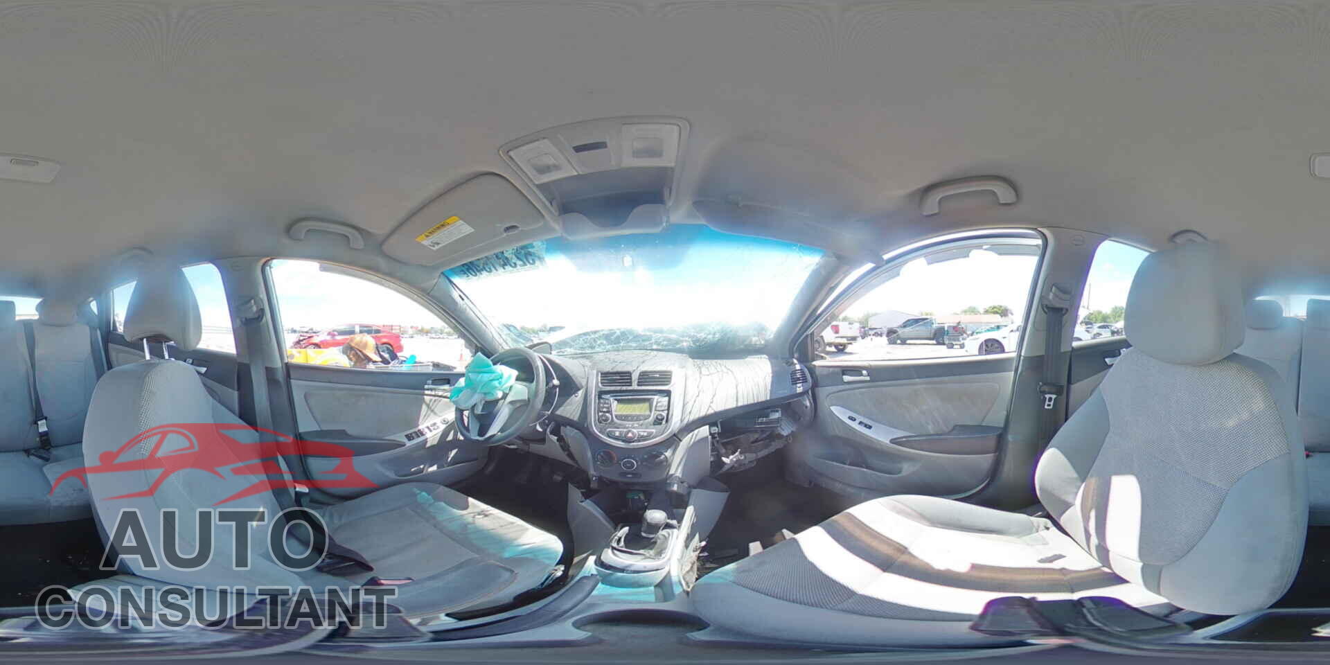 HYUNDAI ACCENT GS 2013 - KMHCT5AEXDU063550