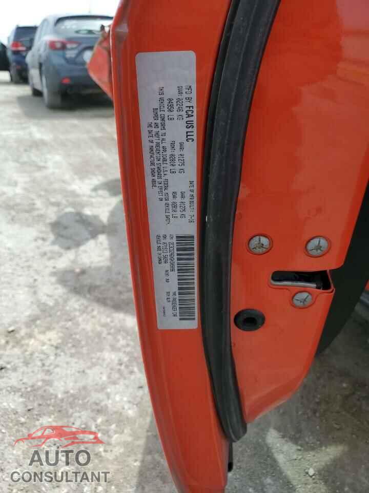 DODGE CHALLENGER 2016 - 2C3CDZAGXGH309096
