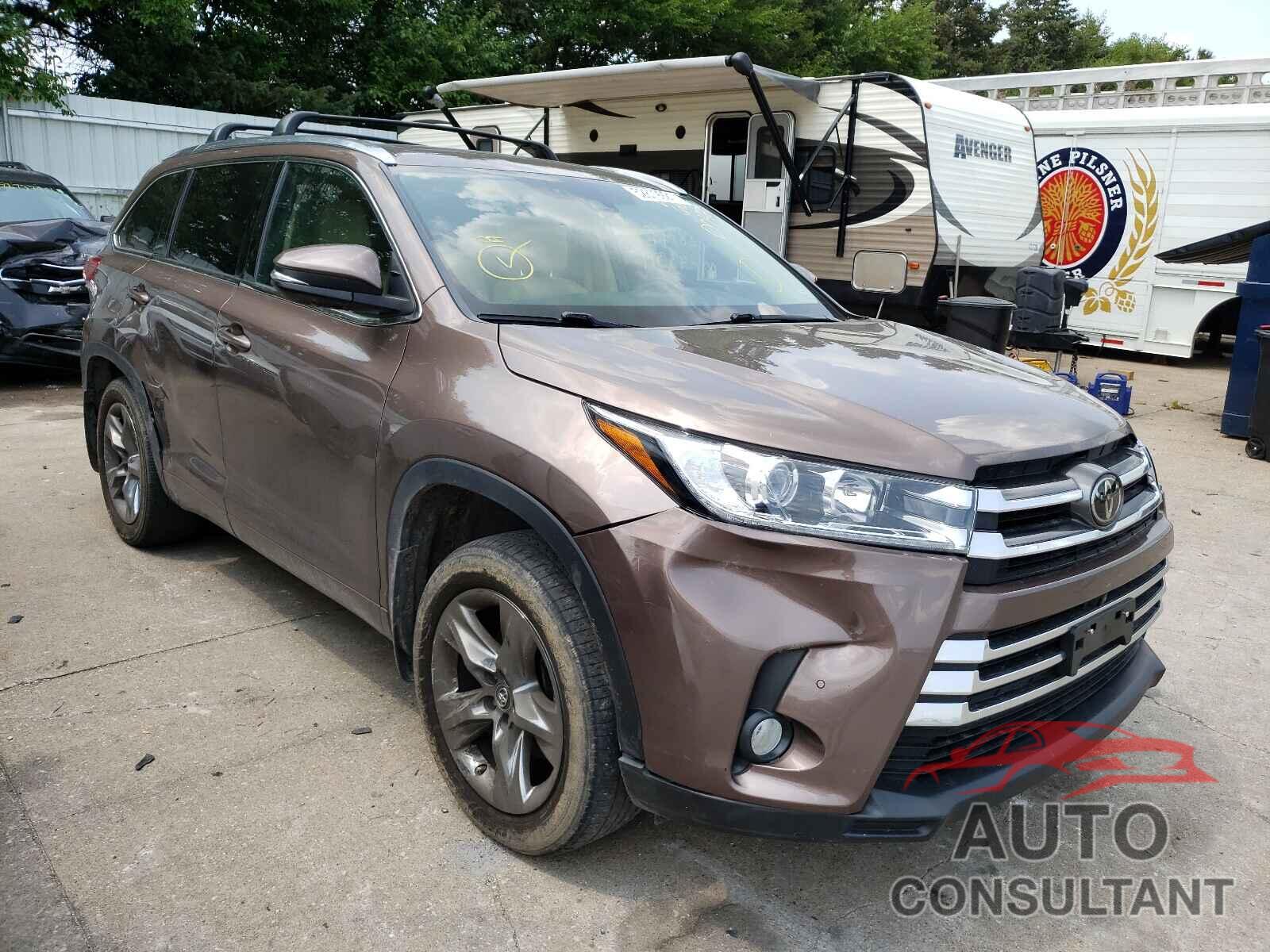 TOYOTA HIGHLANDER 2017 - 5TDDZRFH4HS380042