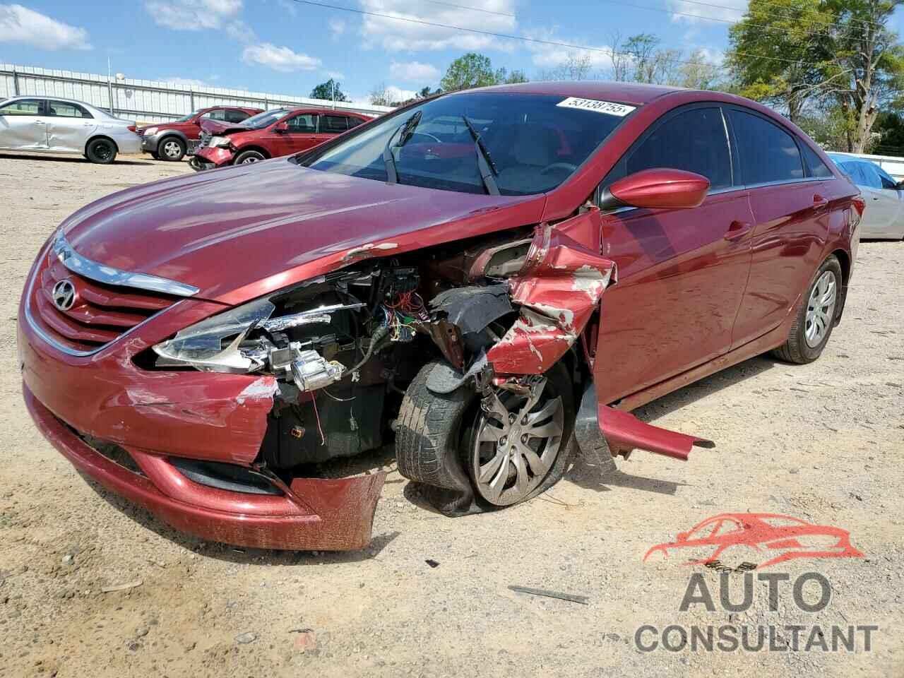 HYUNDAI SONATA 2012 - 5NPEB4AC8CH410830
