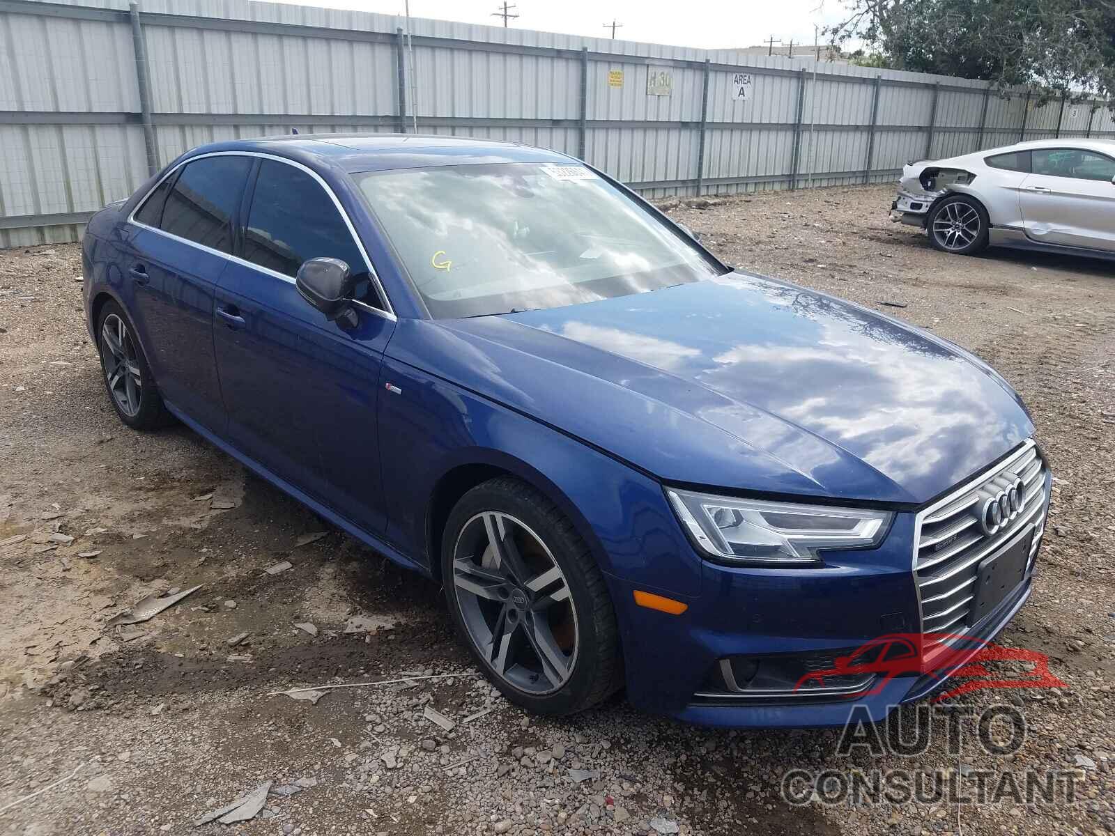 AUDI A4 2017 - WAURNAF48HN068728