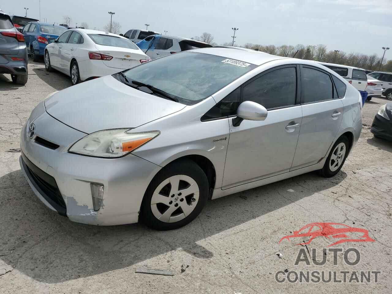 TOYOTA PRIUS 2012 - JTDKN3DU6C1567949